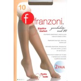 Podkolienky Gambaletto Veil 10 hnedé