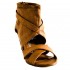 Sandále členkové hnedé Sandále členkové hnedé