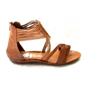 Sandále členkové špagátové 01