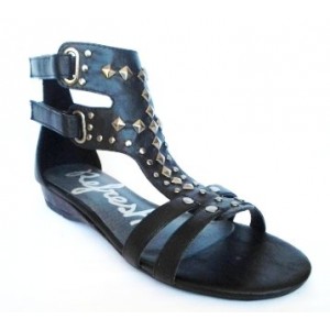 Sandále členkové vybíjané