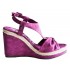 Sandále platformové fuksia Sandále platformové fuksia