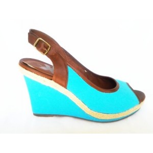 Sandále platformové neon 01