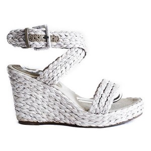 Sandále platformové vypletané Sandále platformové vypletané