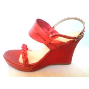 Sandále platformy pletené 01 Sandále platformy pletené 01