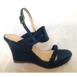 Sandále platformy pletené 04