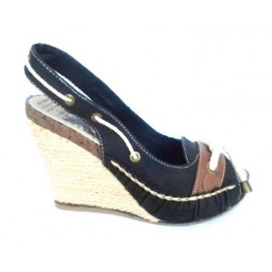 Sandále riflové so šnúrkou 01 Sandále riflové so šnúrkou 01