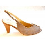 Sandále semišové 01