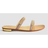 Šľapky lakové so swarovského krištál 01