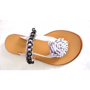 Šľapky semišové s ružou 01