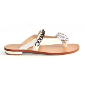 Šľapky semišové s ružou 02