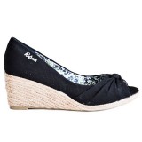 Topánky platformové s uzlom